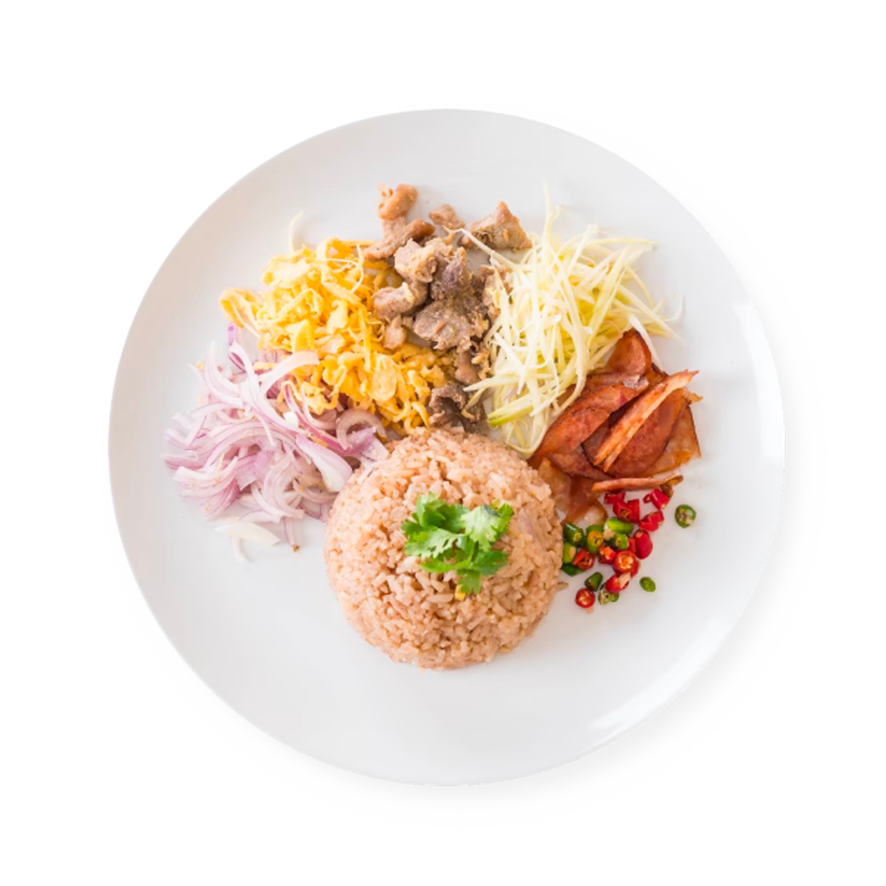 Shrimp-paste fried rice